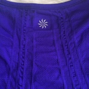 Athleta workout tank size M purpleishblue